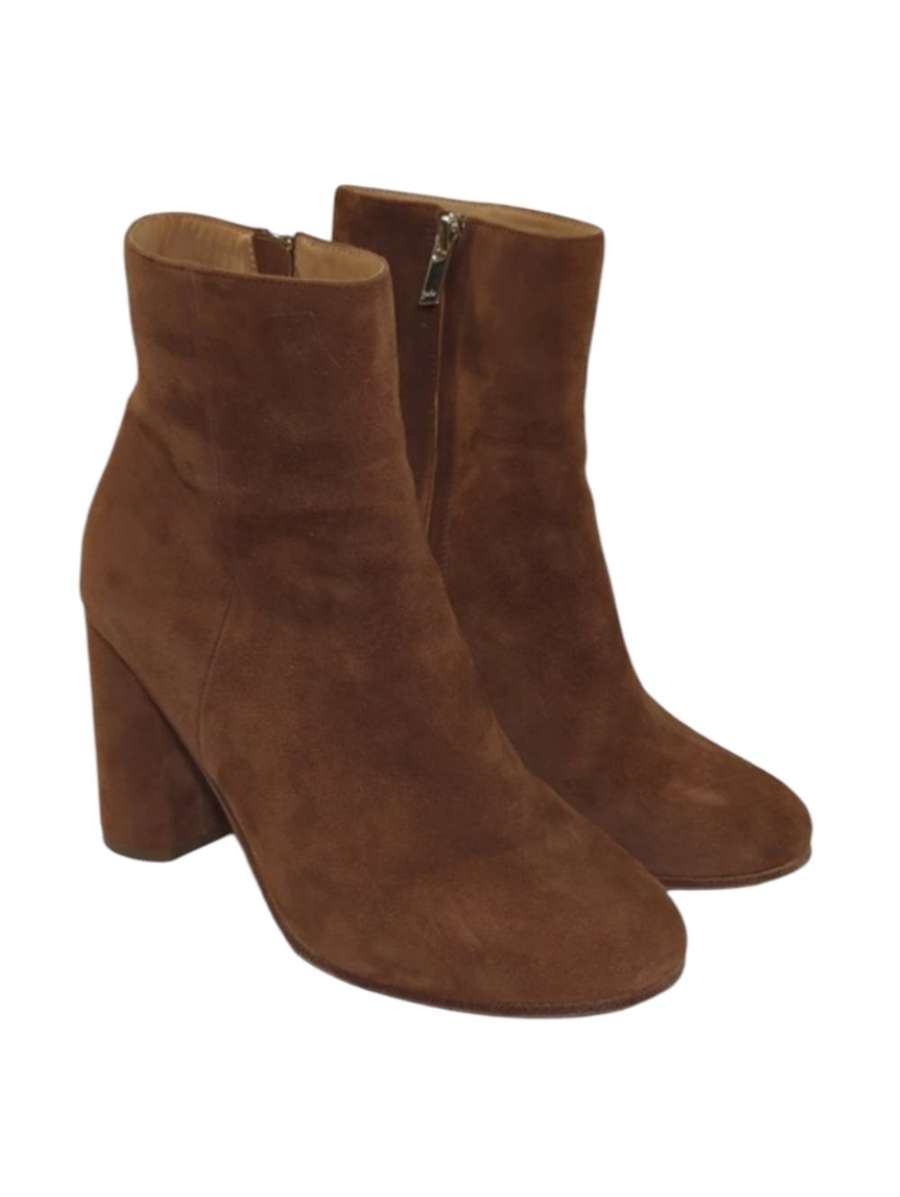 Joie Lara Suede Block Heel Boots Size EU 36.5 US 6.5